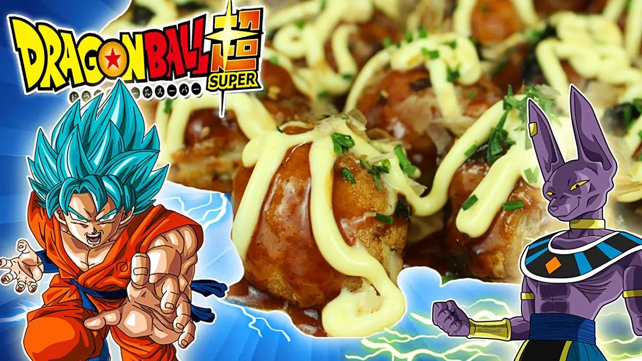 Ruleta de TAKOYAKIS de Dragon Ball SUPER!!! (Bolitas de PULPO)