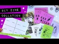 how to layout zine pages for printing template instructions for zine collation pagination