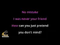 Who are you? - Saga Faye (Karaoke Songs With Lyrics - Original Key)