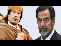 Lagu İşte Kaddafi'nin Saddam Hüseyin konuşması
