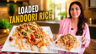 Quick & Easy Loaded Tandoori Rice Recipe By Kitchen With Amna l Perfect For Dinner