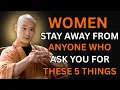 Download Lagu VROUWEN BLIJVEN WEG BIJ MENSEN DIE OM DEZE 5 DINGEN VRAGEN | Shi Heng Yi Wijsheid