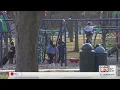 Champaign community takes advantage of warm weather