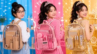 ✨ Simple Student vs VIP Student vs Royal Student! 👑🎒 School Challenges by 123 GO! 📚
