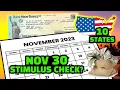 November 30th Stimulus Check Surprise Checks Coming to These 10 States