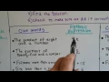 Intro Algebra Word Problems - Writing expressions from clue words