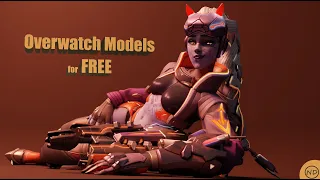 Overwatch Models More for FREE Blender 3 4