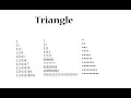 php for beginners - Make a star and number triangle in php using loops
