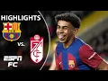 YAMAL THE SAVIOR Barcelona vs Granada LALIGA Highlights ESPN FC