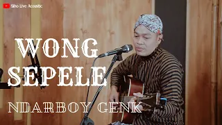 wong sepele ndarboy genk cover by siho live acoustic