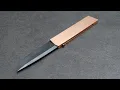 Lagu Knife Making - OTF Copper Knife