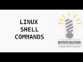 Linux Shell Commands Working With Files And Directory