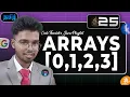 Arrays in java Creation Part 25 Code thanish s java playlist