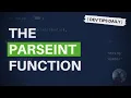 DevTips Daily The JavaScript parseInt function