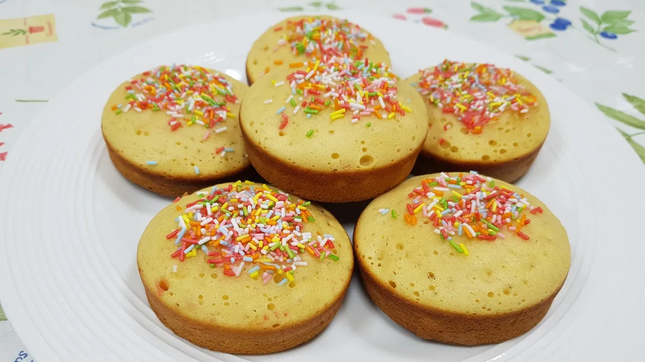 Resep Kue Cubit Pelangi. 