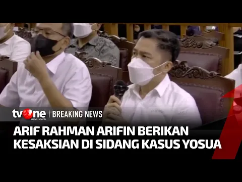 Arif Rachman Awalnya Tidak Tahu Jenazah yang Diautopsi adalah Brigadir J
