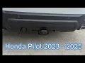 How to Easily Install Trailer Hitch and Wiring Harness 2023 - 2026 Honda Pilot