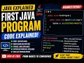 Java Main Method Explained First Java Program Breakdown for Beginners
