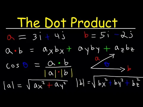 Download MP3 Dot Product of Two Vectors