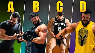 Montando um treino ABCD com TODOS os EXERCÍCIOS. Passo a Passo EXPLICADO!