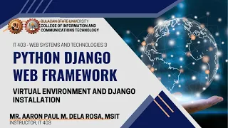 1 Virtual Environment and Django Installation - Python Django Web Framework