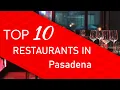 Top 10 best Restaurants in Pasadena Maryland
