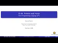 K R C Ch 05 Pointers and Arrays