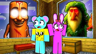 ¡El aterrador Tung Tung Sahur atacó nuestro mundo en Minecraft! 😱