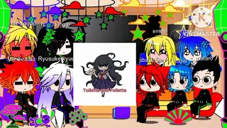 y school heroes react to yokai watch shadowside mostly enma 1 gacha neon 