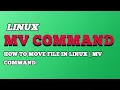 How to Move File in Linux Command