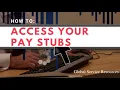How To Access Your Pay Stubs