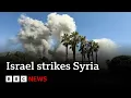 Download Lagu Israel strikes Syria's military HQ in Damascus | BBC News