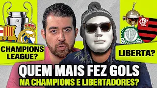 BARCELONA? REAL MADRID? QUAL TIME FEZ MAIS GOLS NA CHAMPIONS LEAGUE | GABARITO