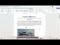 Illustrated Word 365 Module 3 SAM Project B Marshall Realty
