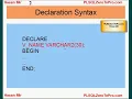 Oracle PL SQL Variables Part 2 2 YouTube