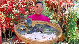 A MUST-TRY Crab Recipe! Stewed with Abalone and Chicken Feet for best Taste!| Uncle Rural Gourmet