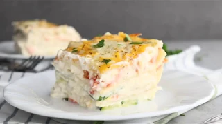 ZUCCHINI LASAGNA | the best zucchini lasagna recipe. 