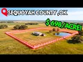 10 CHEAPEST Counties To Buy Land In OKLAHOMA Water Included