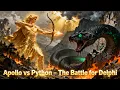 Apollo vs Python - The Battle for Delphi Full Greek Mythology Story