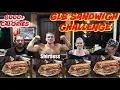 MASSIVE SANDWICH CHALLENGE - With MOLLY SCHUYLER DAN KILLER KENNEDY BRANDON DA GARBAGE