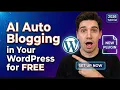 How to Create 1000 SEO Articles in One Click with FREE WordPress Plugin AI Auto Blogging