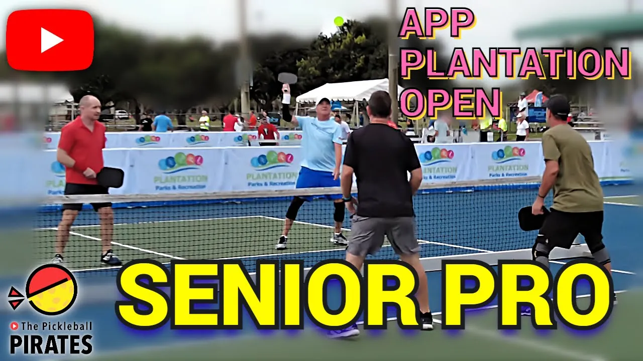 Senior Pro Men's Doubles at APP Plantation Open 1st round