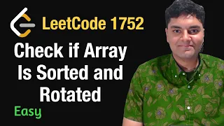 Check if Array Is Sorted and Rotated - Leetcode 1752