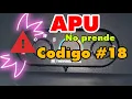 APU Tripac Evolution Code 18 Possible way to fix it