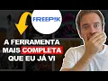 Como Usar a Freepik Tutorial Para Criar Imagens Icones Mockups e Ate Vozes Com IA