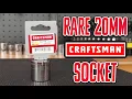 RARE Craftsman USA 20mm 12 point Socket