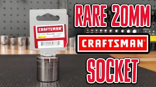 RARE Craftsman USA 20mm 12 point Socket