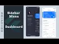 Sidebar Menu Dashboard Flutter SDK