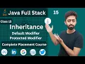 Inheritance in Java Java Full Stack Development Course in Hindi Java OOPs lecture 15