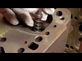 Sbc 882 head 2 angle valve job on 1 exhaust seat